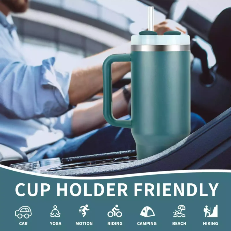 40oz Stainless Steel Insulated Tumbler (2) 40oz Stainless Steel Insulated Tumbler