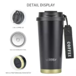 Coffee Stainless Steel Tumbler