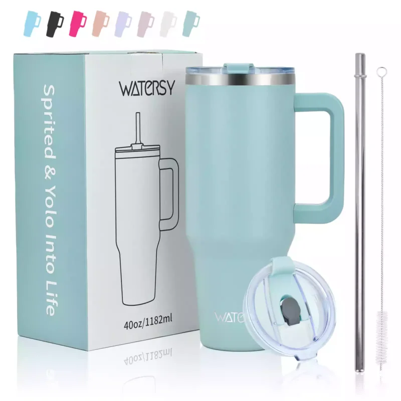 HydraQuench 40 oz Stainless Steel Insulated Tumbler (3) HydraQuench 40 oz Stainless Steel Insulated Tumbler