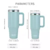HydraQuench 40 oz Stainless Steel Insulated Tumbler (4) HydraQuench 40 oz Stainless Steel Insulated Tumbler