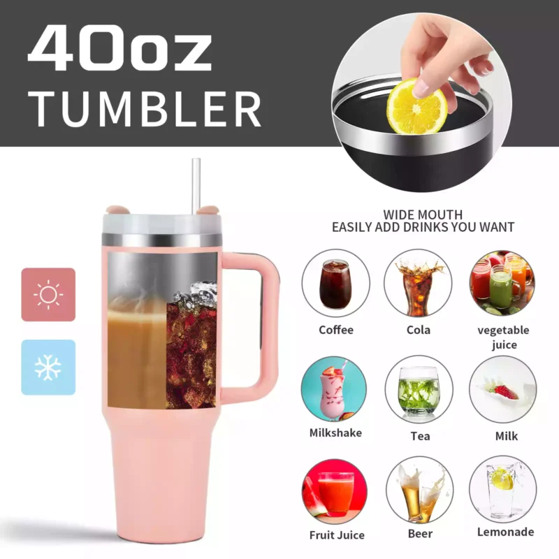 Insulated Stainless Steel Cup (5) Insulated Stainless Steel Cup