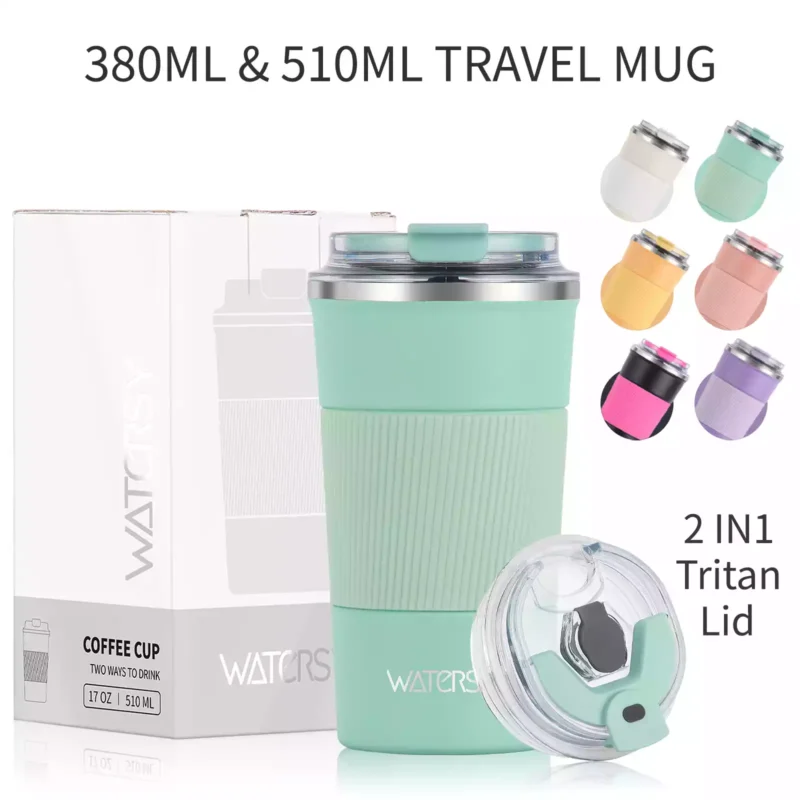Reusable Coffee Cup (2) Reusable Coffee Cup
