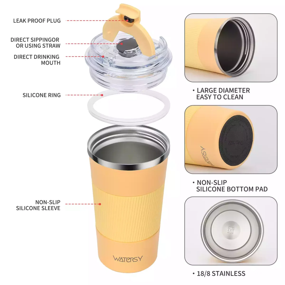 Stainless Steel Coffee Cup