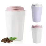 Stainless Steel Coffee Cup with Lid