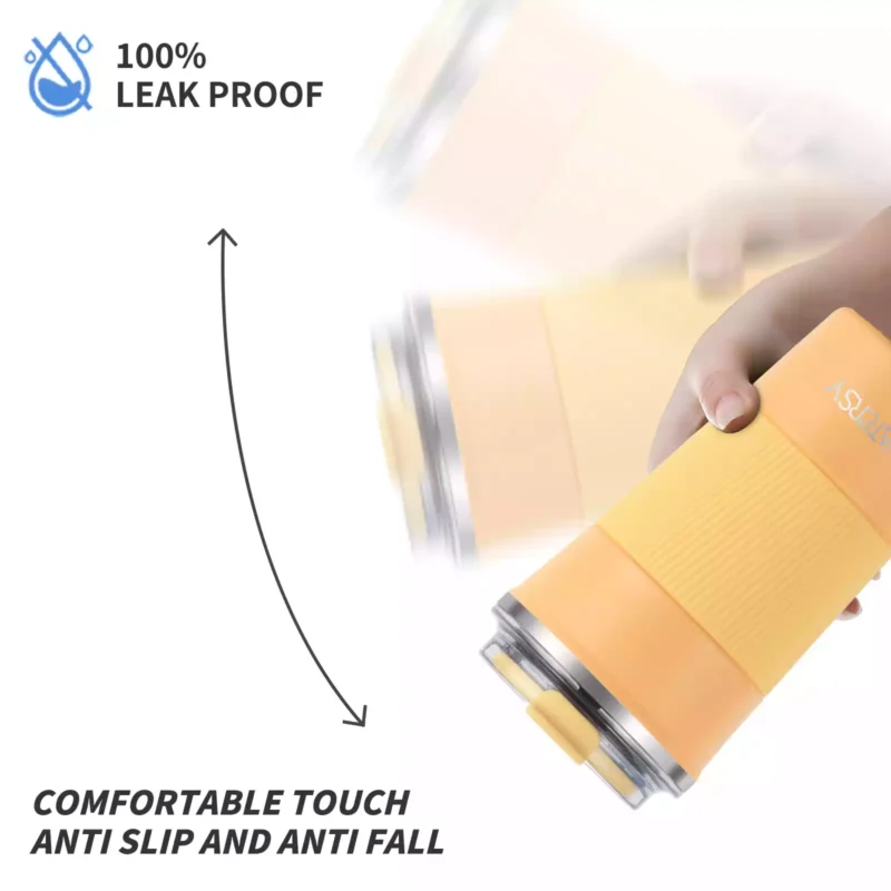 Stainless Steel Coffee Travel Cup (5) Stainless Steel Coffee Travel Cup