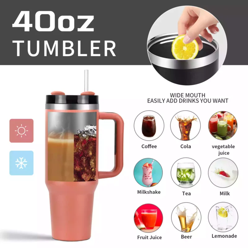 Stainless Steel Insulated Cup (3) Stainless Steel Insulated Cup