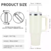 Stainless Steel Insulated Cups (2) Stainless Steel Insulated Cups