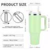 Stainless Steel Insulated Drinking Cups (2) Stainless Steel Insulated Drinking Cups