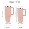 Stainless Steel Tumbler (2) Stainless Steel Tumbler