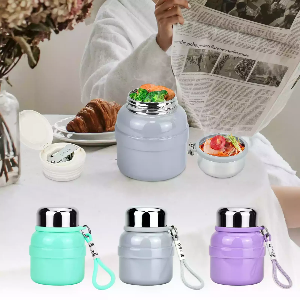 Stainless Steel Thermal Bottle 2