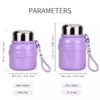 Stainless Steel Thermal Bottle (5) Factory Direct Large Stainless Steel Thermal Bottle with Cup – Portable Coffee & Tea Insulated Water Bottle